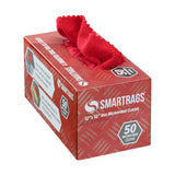 Hospeco® Smart Rags Microfiber Cloths 12x12 Red, Case of 400 (HOSM950R) Case of 400