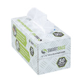 Hospeco® Smart Rags Microfiber Cloths 12x12 White, Case of 400 (HOSM950W) Case of 400