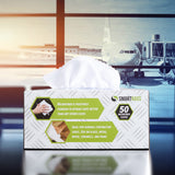 Hospeco® Smart Rags Microfiber Cloths 12x12 White, Case of 400 (HOSM950W) Case of 400
