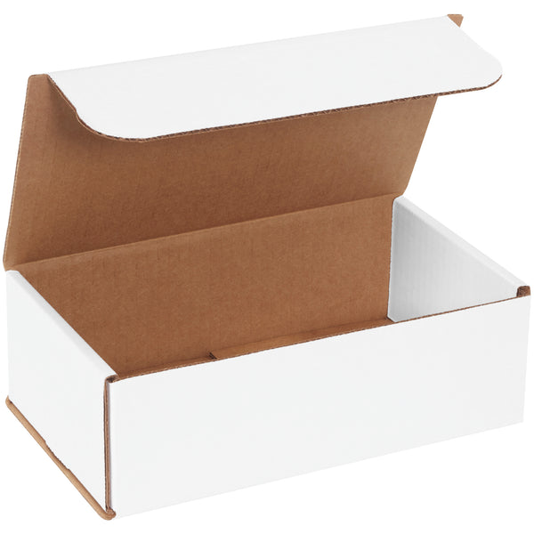 9 x 5 x 3" White Corrugated Mailers (M953) Bundle Of 50