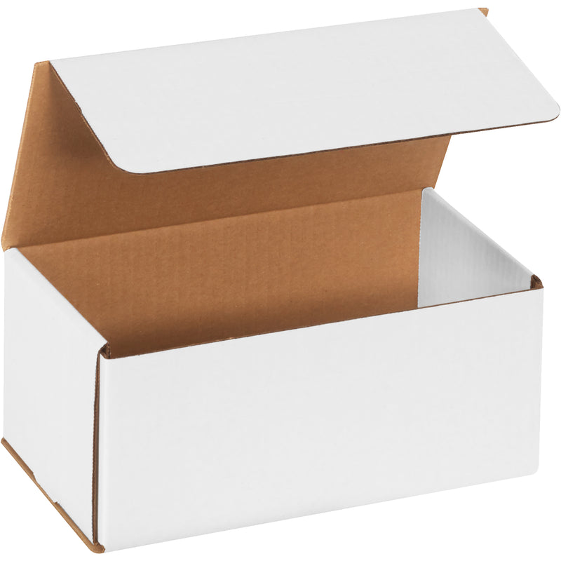 9 x 5 x 4" White Corrugated Mailers (M954) Bundle Of 50