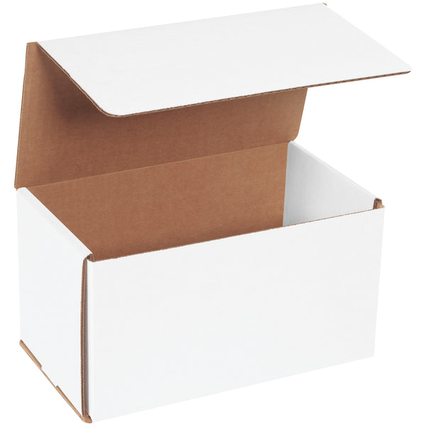 9 x 5 x 5" White Corrugated Mailers (M955) Bundle Of 50