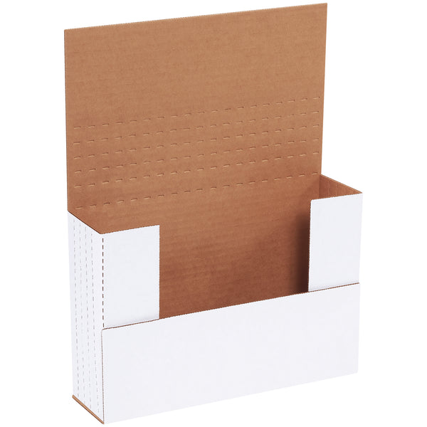 9 5/8 x 6 5/8 x 2 1/2" White Easy-Fold Mailers, Bundle Of 50 Bundle Of 50