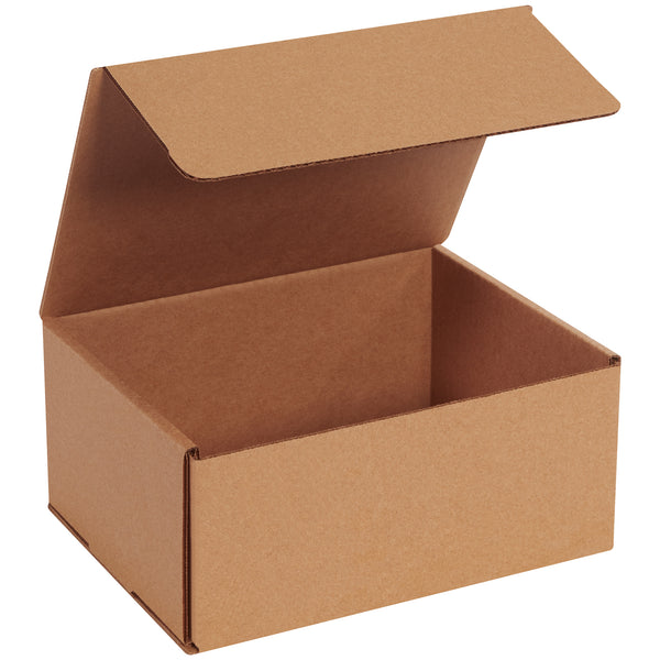 9 x 7 x 4" Kraft Corrugated Mailers (M974K) Bundle Of 50
