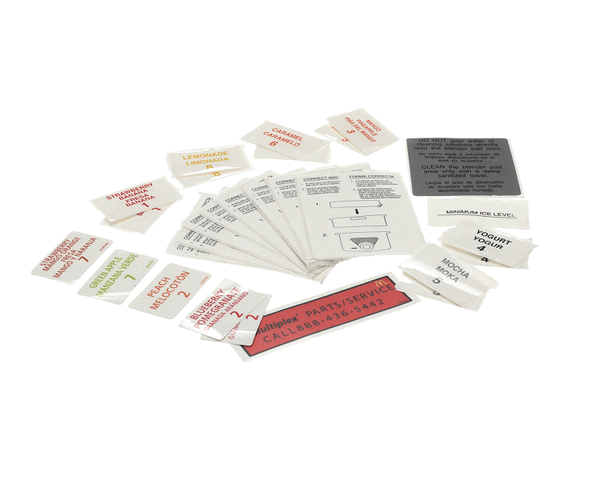 Multiplex 000-Bic-0031-S Kit,Product Stickers, Bim,-1H (MANB000-BIC-0031-S) Each