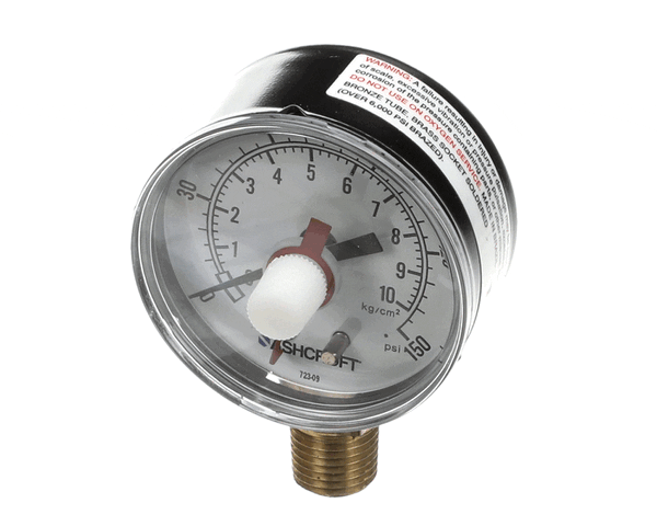 Multiplex 00211907 Gauge 0-150 Psi 1/4Npt Btmmount (MANB00211907) Each
