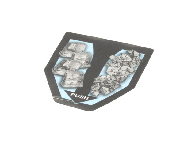 Multiplex 020001219 Label Push For Cubed / Crushed (MANB020001219) Each