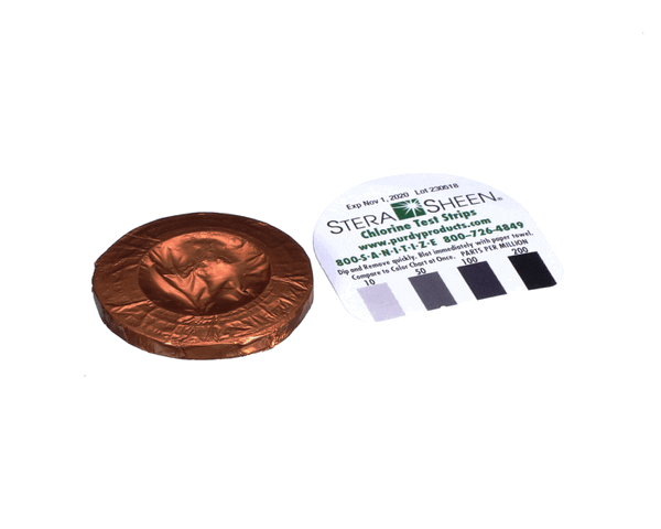 Multiplex 020007879 Chlorine Test Ind Foil Wrapped (MANB020007879) Each
