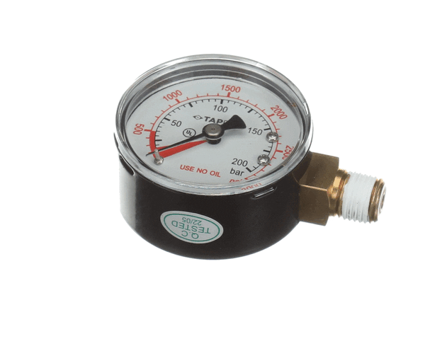 Multiplex 6603 Gauge Left Hand 0 To 3000 Psi (MANB6603) Each