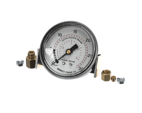MARKET FORGE 10-4748 PRESSURE GAUGE, 0-30 LBS/IN (MAR10-4748) Each
