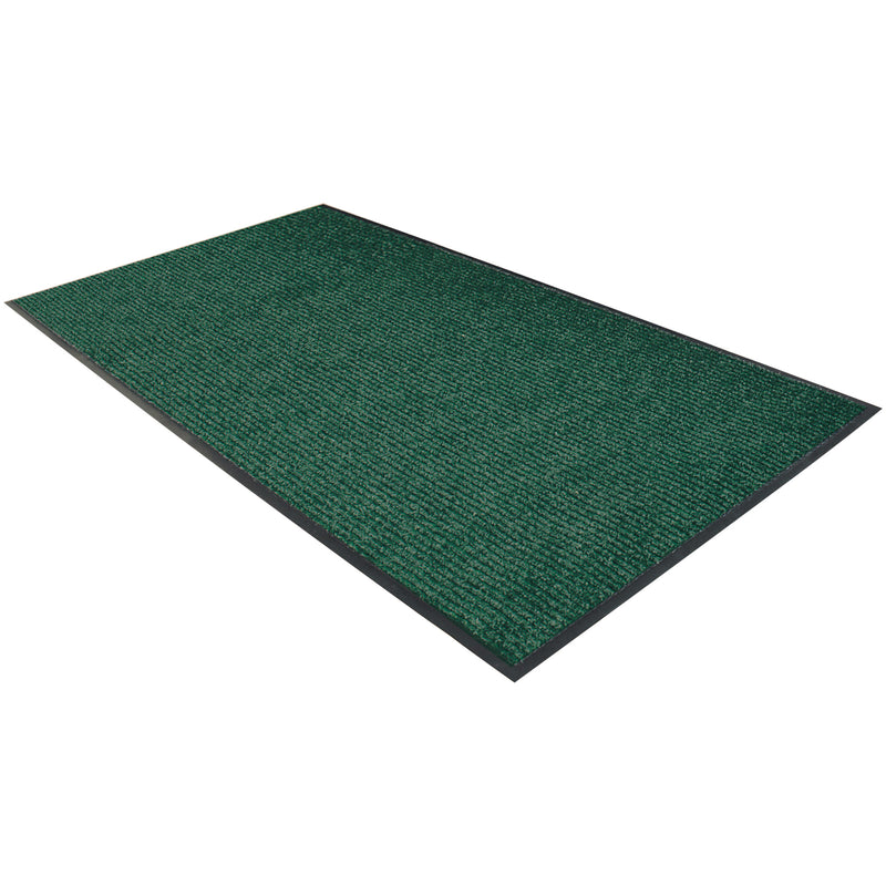 4 x 6' Forest Green Deluxe Vinyl Carpet Mat (MAT385FG) Each