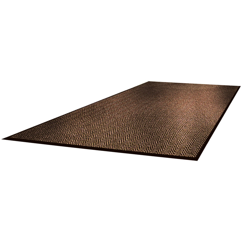 4 x 6' Brown Superior Vinyl Carpet Mat (MAT416BR) Each
