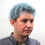 Safety Zone® Polypro Bouffant Cap Blue 21 in., Case of 1000 (SZNMB-21-1000B) Case of 1000