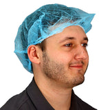 Safety Zone® ProGuard® Spunbond Polypropylene Bouffant Caps, 24", 100/Bag, 10 Bags/Case, Blue (SZNMB-24-1000B) Case of 1000