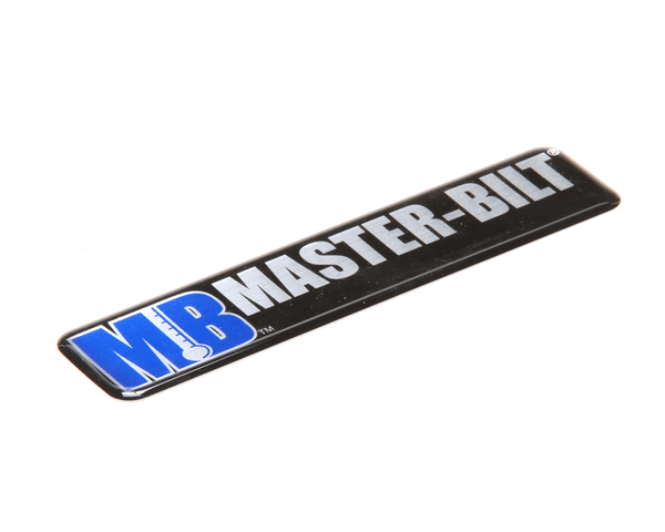 Master-Bilt 29-01592 Master-Bilt Nameplate (Domed P (MB29-01592) Each