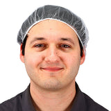 Safety Zone® ProGuard® Polyester Mesh Hairnets, 18", 100/Bag, 10 Bags/Case, White (SZNMC-18-1000-W) Case of 1000