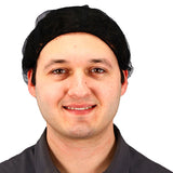 Safety Zone® 21 in. Heavyweight Polyester Hairnet Black, Case of 1000 (SZNMC-21-1000BLK) Case of 1000