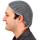 Safety Zone® ProGuard® Polyester Mesh Hairnets, 24", 100/Bag, 10 Bags/Case, White (SZNMC-24-1000W) Case of 1000