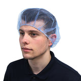 Safety Zone® ProGuard® Polyester Mesh Hairnets, 28", 100/Bag, 10 Bags/Case, Blue (SZNMC-28-1000B) Case of 1000