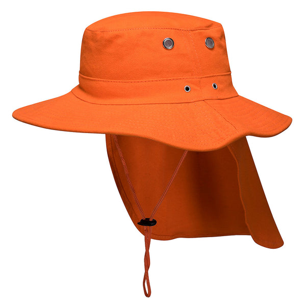 Portwest® Wide Brim Hat, Orange, Size XX/3X (MC601ORRXX/3X) Each