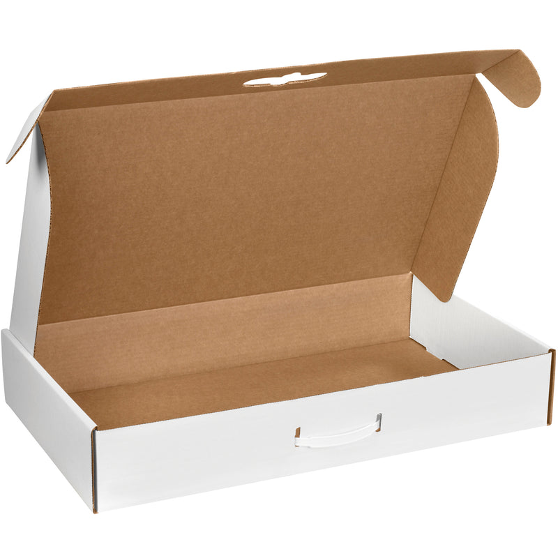 24 x 14 x 4" White Corrugated Carrying Cases (MCC6) Bundle Of 10