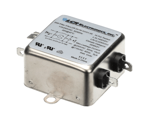 Merrychef 30Z1479 Rfi Filter, Lcr Electron Lcr09 (MCHF30Z1479) Each