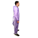 Safety Zone® ProGuard® CPE Isolation Gowns, Long Sleeves, Elastic Wrists, 1.75 Mil, Purple, 50/Bag, 2 Bags/Case, 60" Long (SZNMCPE-60P) Case of 100