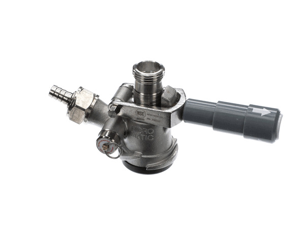 Micro Matic 7485Ss Keg Coupler Grey Handle Ss American (MCRM7485SS) Each