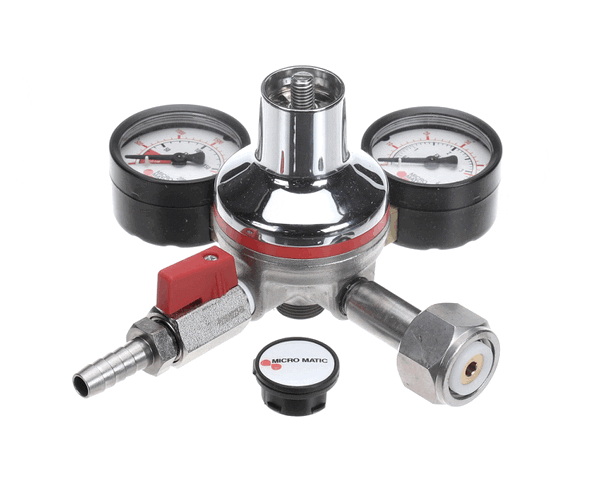 Micro Matic 842-Pp Premium, Double Gauge Co2 Regulator (MCRM842-PP) Each