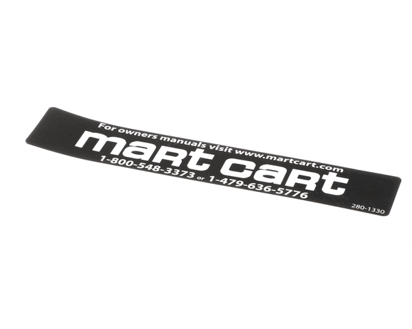 Mart Cart 280-1330 Decal: Logo, Mart Cart (MCT280-1330) Each
