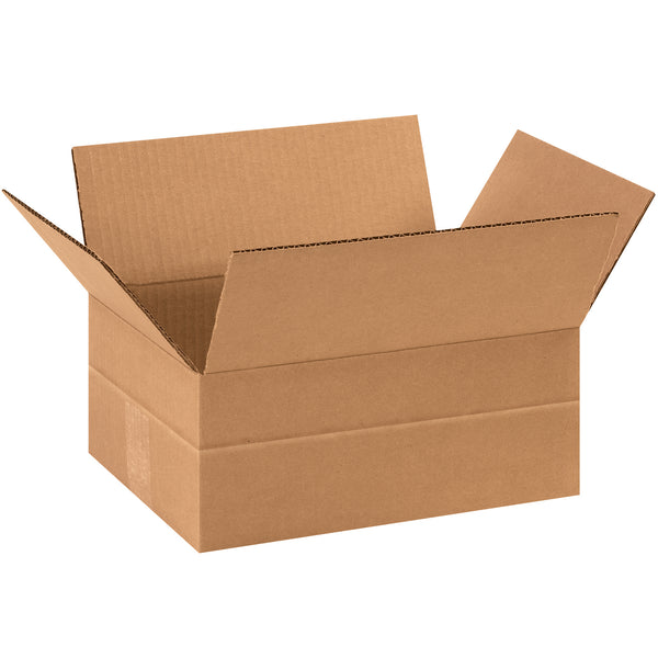 11 3/4 x 8 3/4 x 4 3/4" Multi-Depth Corrugated Boxes (MD1184SC) Bundle Of 25