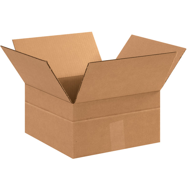 12 x 12 x 8" Multi-Depth Corrugated Boxes (MD12128) Bundle Of 25