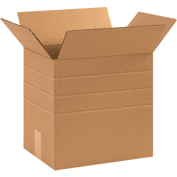 12 1/4 x 9 1/4 x 12" Multi-Depth Corrugated Boxes (MD12912) Bundle Of 25