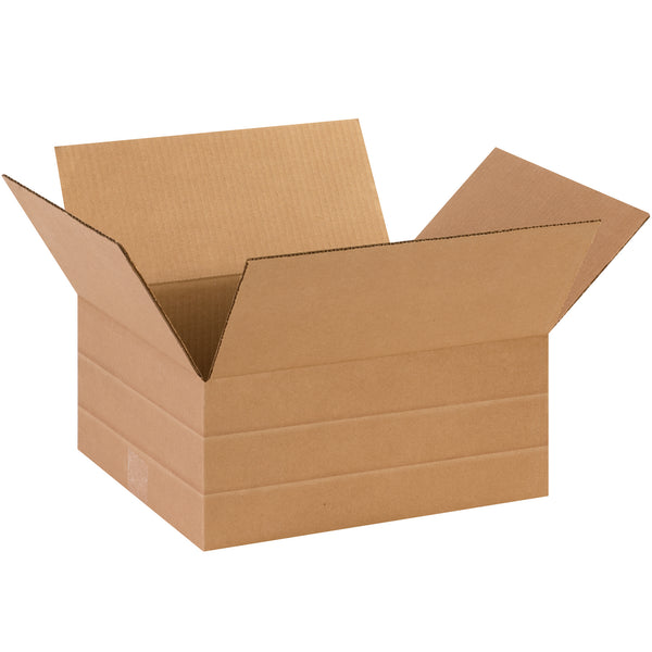 14 x 10 x 6" Multi-Depth Corrugated Boxes (MD14106) Bundle Of 25