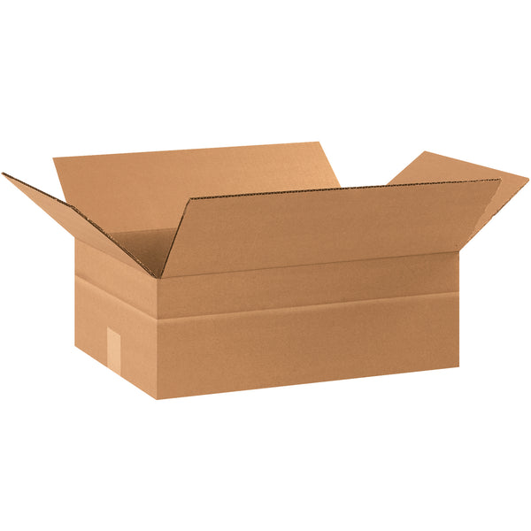 17 1/4 x 11 1/4 x 6" Multi-Depth Corrugated Boxes (MD17116) Bundle Of 25