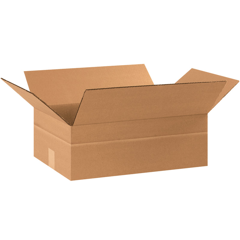17 1/4 x 11 1/4 x 6" Multi-Depth Corrugated Boxes (MD17116) Bundle Of 25