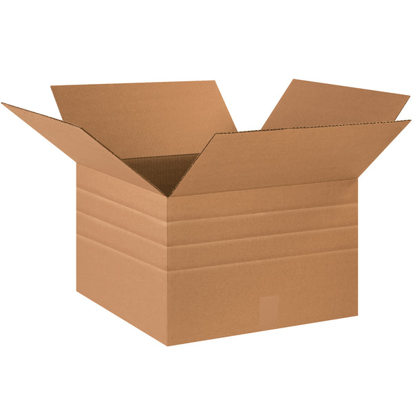 18 x 18 x 12" Multi-Depth Corrugated Boxes (MD181812) Bundle Of 20