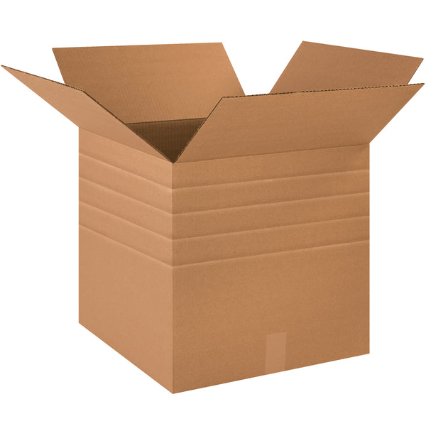 18 x 18 x 18" Multi-Depth Corrugated Boxes (MD181818) Bundle Of 20