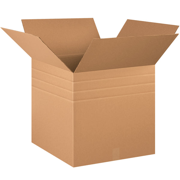 20 x 20 x 20" Multi-Depth Corrugated Boxes (MD202020) Bundle Of 10