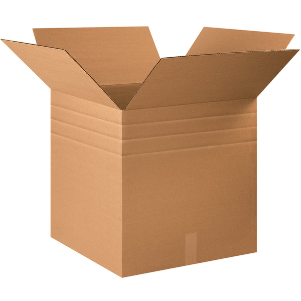 22 x 22 x 22" Multi-Depth Corrugated Boxes (MD222222) Bundle Of 10