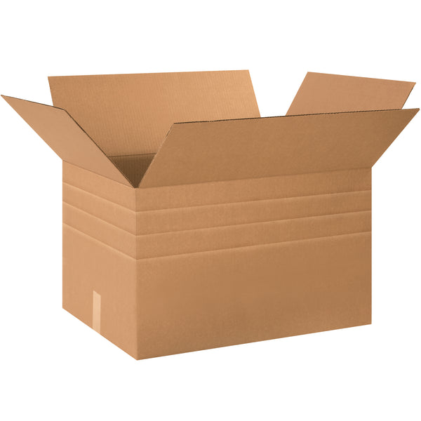 24 x 18 x 18" Multi-Depth Corrugated Boxes (MD241818) Bundle Of 15