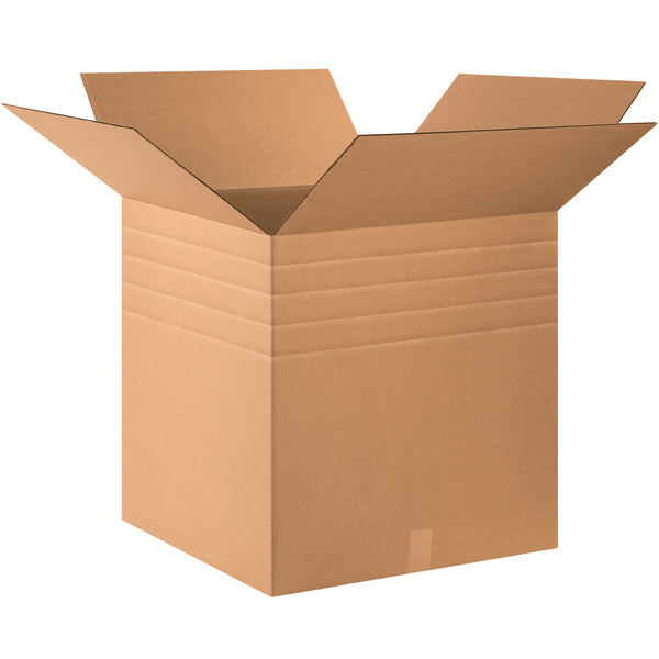 24 x 24 x 24" Multi-Depth Corrugated Boxes (MD242424) Bundle Of 10
