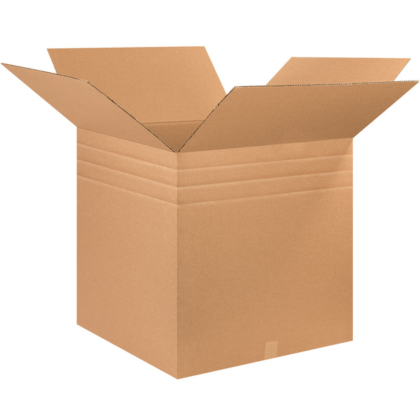 26 x 26 x 26" Multi-Depth Corrugated Boxes (MD262626) Bundle Of 10