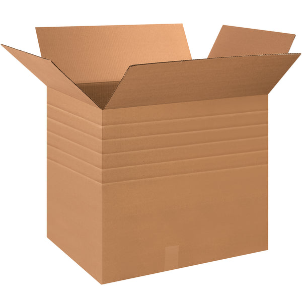 28 x 20 x 24" Multi-Depth Corrugated Boxes (MD282024) Bundle Of 10