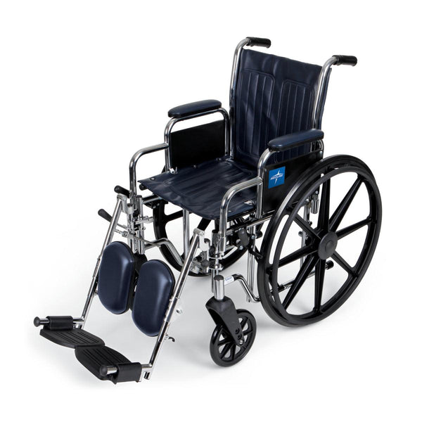 Excel Wheelchair, MDS806300, Ruby Upholstery, 1/EA  (MDS806300RBY) Each