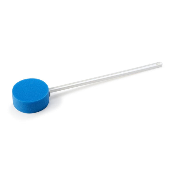 Round Bath Sponge with 22" Rigid Handle, 100/CS (MDSABTHSPNGR) Case of 100