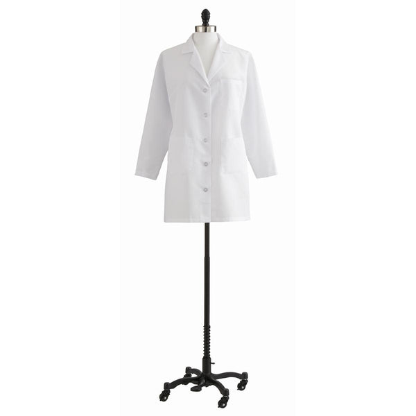 Women's Classic Staff-Length Lab Coat, White, Size 10, 1/EA  (MDT11WHT10E) Each