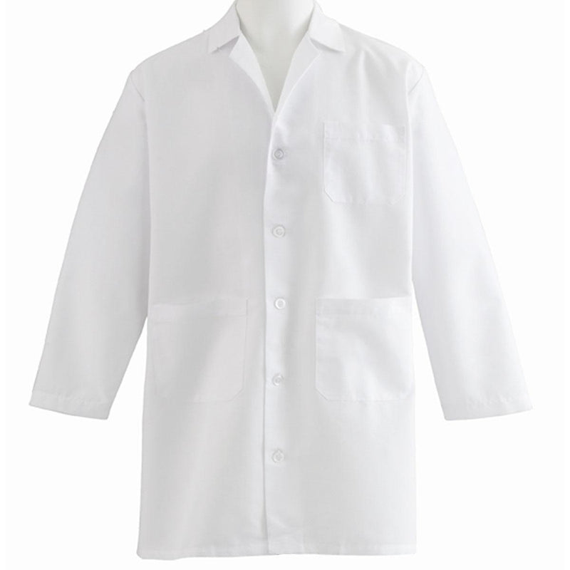 SilverTouch Unisex/Men's Staff Length Lab Coat, 1/EA (MDT12WHTST34E) Each