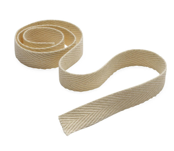 100% Cotton Unbleached Twill Tape, 0.5" x 72 yd., 1/RL  (MDT221182) 1 Roll