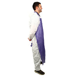 Safety Zone® ProGuard® Vinyl Die Cut Aprons, Blue, 35"x48", 6 Mil, 12/Bag, 6 Bags/Case (SZNME6B-48) Case of 72